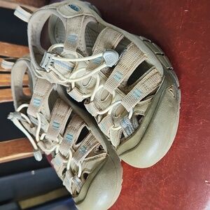 Keen Women's Newport H2 Hiking Water Trail Sandals Shoes Tan Size 6.5